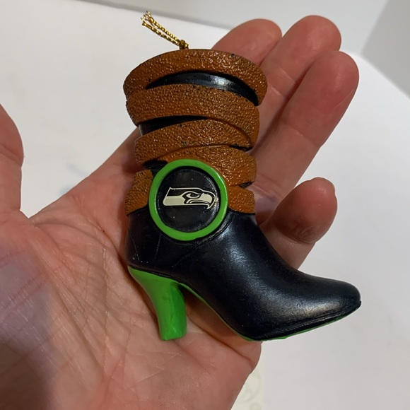 Seattle Seahawks boot Ornament 2015 - Picture 4 of 5